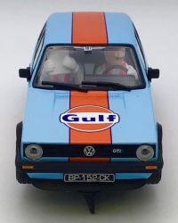 Scalextric 1/32, VW Golf GTI, Nr.187, Gulf Edition, C4609