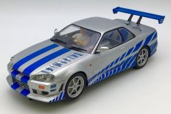 Scalextric 1/32, Nissan Skyline GT-R, 2 Fast 2 Furios, C4674