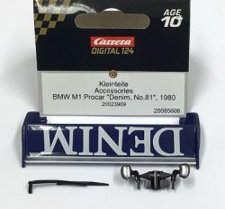 Carrera 1/24, Kleinteile BMW M1 Procar 