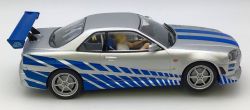 Scalextric 1/32, Nissan Skyline GT-R, 2 Fast 2 Furios, C4674
