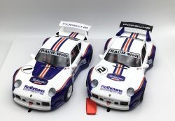 RevoSlot 1/32, Porsche 911 GT2, Nr.1+2, Special Edition Box