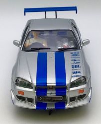 Scalextric 1/32, Nissan Skyline GT-R, 2 Fast 2 Furios, C4674
