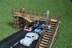 AT-BA, 1:32 Bausatz Brcke S-Form (zwei Fahrspuren)