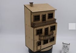 AT-BA, 1:32 Bausatz Haus 02
