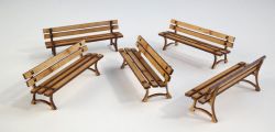 AT-BA, 1:32 Bausatz, Parkbnke 5 Stck
