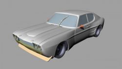 BRM 1/24, Bausatz Ford Capri 'White Kit'