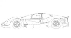 BRM 1/24, 330P4/412P, Bausatz 'White Kit', BRM205