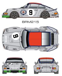 BRM 1/24, Porsche 911 , Nr.9, BRM215