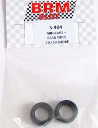 BRM 1/24, Reifen (hinten), standard (30 Shore), 2 Stk.