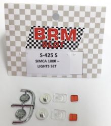 BRM 1/24, Scheinwerfer + Rcklichter fr Simca 1000