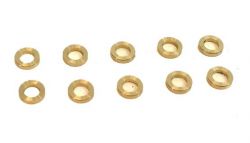 BRM, Achsdistanzen (Messing) 1,0mm fr  3mm, 10 Stk.