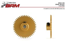 BRM, Schrägzahnrad Alu 41z (Ø21.4mm), 1 Stk., S-066