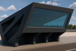 Carrera 1/32, Pit Stop Building with VIP Floor, 21144