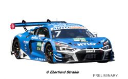Carrera Digital 124, Audi R8 GT3 Evo II, Nr.7, DTM 2022