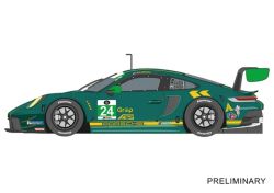 Carrera Digital 124, Porsche 911 GT3 R (992), Nr.24, 24008