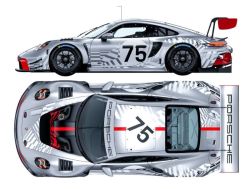 Carrera D124, Porsche 911 GT3R, Limited Edition, 24024