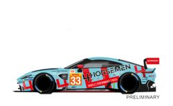 Carrera Digital 132, Aston Martin Vantage GTE, Nr.33
