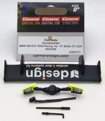 Carrera 1/24, Kleinteile für BMW M4 GT3, 85751