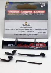 Carrera 1/32, Kleinteile für Ferrari 296 GT3, 91316