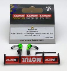 Carrera 1/32, Kleinteile für KTM X-Bow GT2, Nr.812, 91330