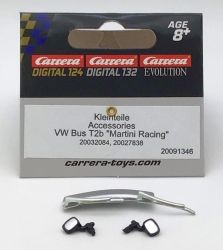 Carrera 1/32, Kleinteile für VW Bus T2b, 91346