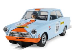 Scalextric 1/32, Ford Lotus Cortina, Gulf-Edition, C4669