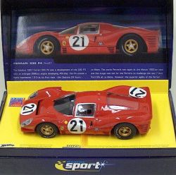 Scalextric 1/32, Ferrari 330 P4, Le Mans 1967, limitiert