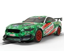 Scalextric 1/32, Ford Mustang GT4, 'Castrol Drift'