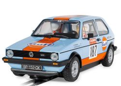 Scalextric 1/32, VW Golf GTI, Nr.187, Gulf Edition, C4609