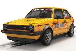 Scalextric 1/32, VW Golf GTI, Malcolm Jeffs Racing, C4625