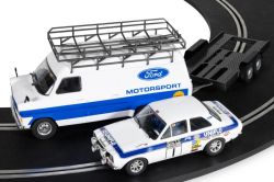Scalextric 1/32, Ford Transit + Escort Mk1, Twin Pack, C4649