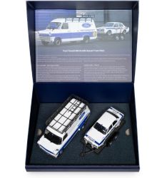 Scalextric 1/32, Ford Transit + Escort Mk1, Twin Pack, C4649