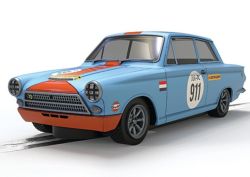 Scalextric 1/32, Ford Lotus Cortina, Gulf-Edition, C4669