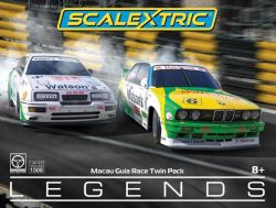 Scalextric 1/32, BMW M3 + Ford RS500, Macau, C4670A