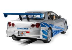 Scalextric 1/32, Nissan Skyline GT-R, 2 Fast 2 Furios, C4674
