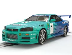 Scalextric 1/32, Nissan Skyline GT-R R34, Nr.1, C4678