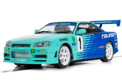 Scalextric 1/32, Nissan Skyline GT-R R34, Nr.1, C4678