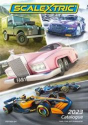 Scalextric, Katalog 2023, A4, 90 Seiten