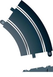 Scalextric, Kurve Radius 2, mit Schienenerhhung