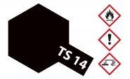 Tamiya, Acryl-Sprayfarbe (100ml), TS-14 Schwarz