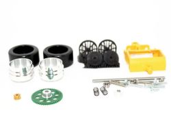 Frankenslot, Umbau-Kit H-Achse, f. Carrera D124, BMW M4 GT3