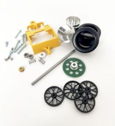 Frankenslot, Motorträger-Kit 10/50z, für Carrera D124
