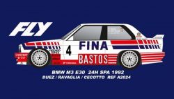 Fly 1/32, BMW M3 E30, Nr.4, 24h Spa 1992