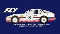 Fly 1/32, Porsche 924, Nr.3, Le Mans 1980