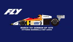 Fly 1/32, March 761, Nr.9, GP Deutschland 1976
