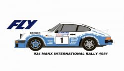 Fly 1/32, Porsche 934, Nr.1, Manx Rallye 1981, A2063