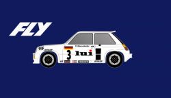 Fly 1/32, Renault 5 Turbo, Nr.3, 1981, A2109