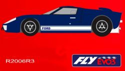 Fly EVO3 1/32, Ford GT40, blau, R2006R3