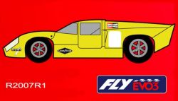 Fly EVO3 1/32, Racing Lola T70, gelb, R2007R1