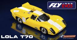Fly EVO3 1/32, Racing Lola T70, gelb, R2007R2